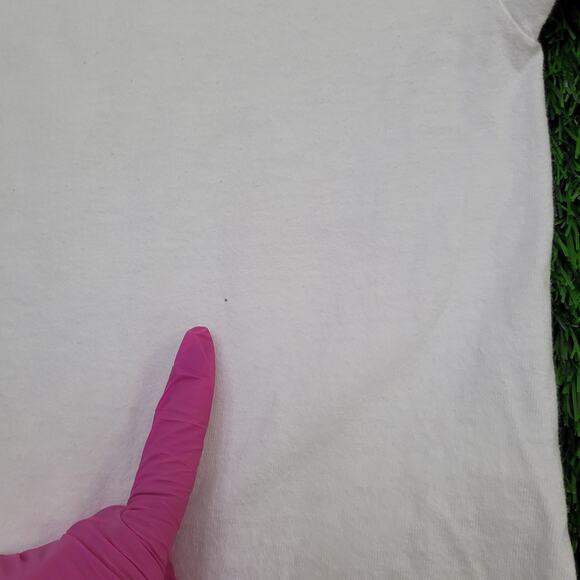 Vintage 90s Earth-Day Shirt Womens Large 21x25 White Better-World - Picture 5 of 16